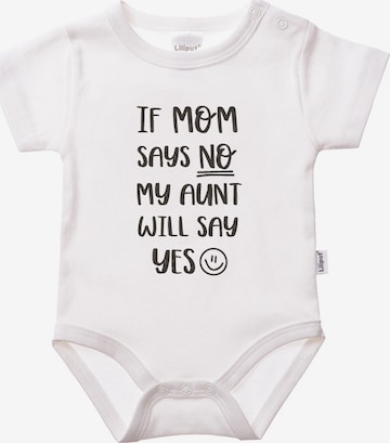 LILIPUT Romper/Bodysuit 'If Mom says no' in Mixed colors: front