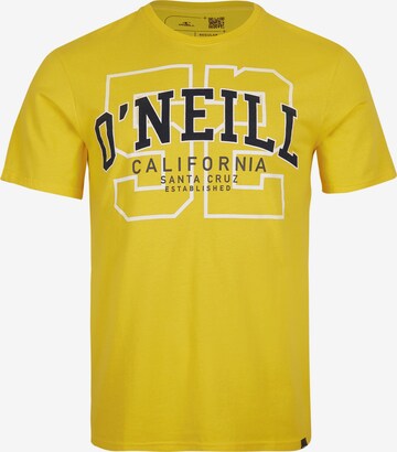 T-Shirt fonctionnel O'NEILL en jaune : devant