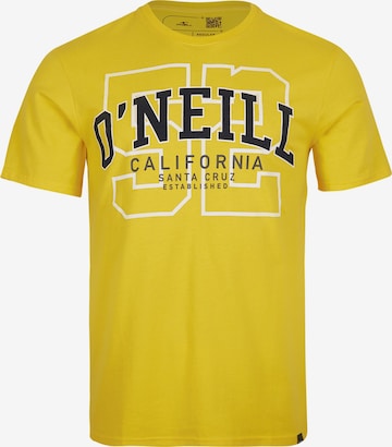 Maglia funzionale di O'NEILL in giallo: frontale