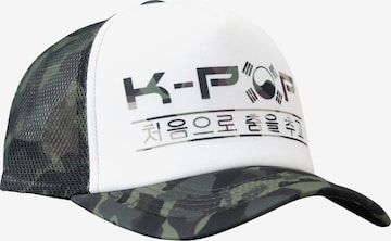K-pop Lippalakki 'Camo' värissä vihreä: etupuoli