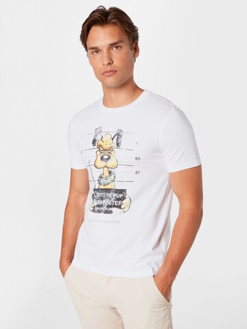 T-Shirt EINSTEIN & NEWTON en blanc : devant