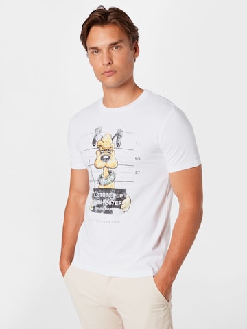 EINSTEIN & NEWTON T-shirt i vit: framsida