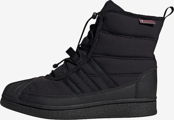 ADIDAS ORIGINALS Stiefel 'Superstar' in Schwarz: predná strana