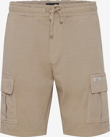 Regular Pantalon cargo BLEND en beige : devant