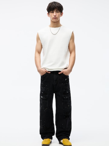 T-Shirt Pull&Bear en blanc