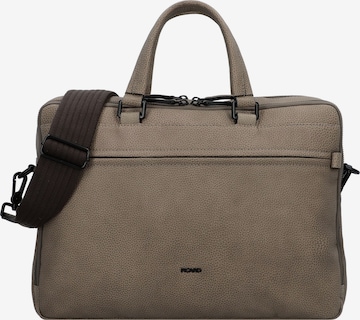 Picard Document Bag 'Casual' in Grey: front