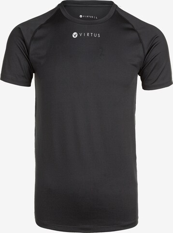 Virtus Shirt 'BONDER M S-S' in Black: front