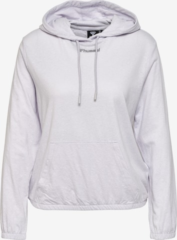 Hummel Athletic Sweatshirt 'Zandra' in Grey: front