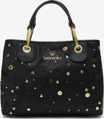 Borsa a mano 'Beth Strass' di Braccialini in nero: frontale