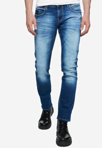 Rusty Neal Regular Jeans 'Toyama' in Blauw: voorkant