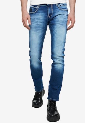 Rusty Neal Regular Jeans 'Toyama' in Blauw: voorkant