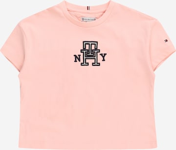 TOMMY HILFIGER - Camisola em rosa: frente