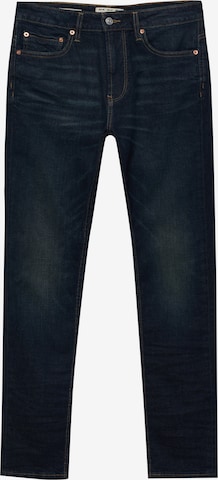 Pull&Bear Regular Jeans in Blauw: voorkant