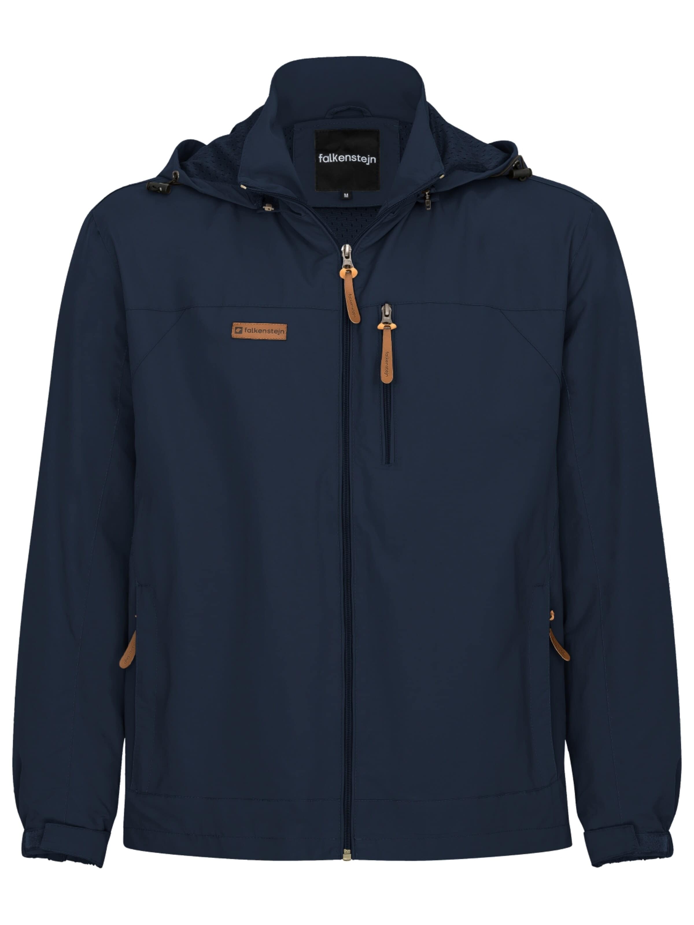 Giacca per outdoor 'Anorak' di FALKENSTEJN in blu: frontale