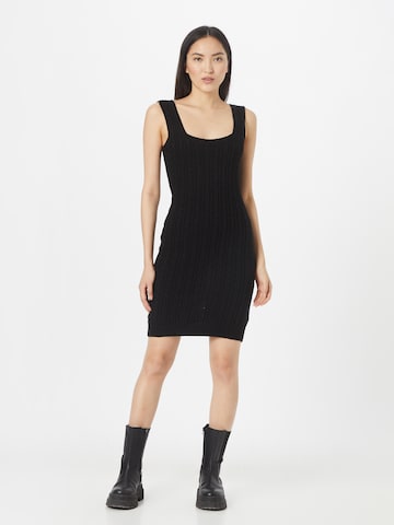 Koton Knit dress in Black: front