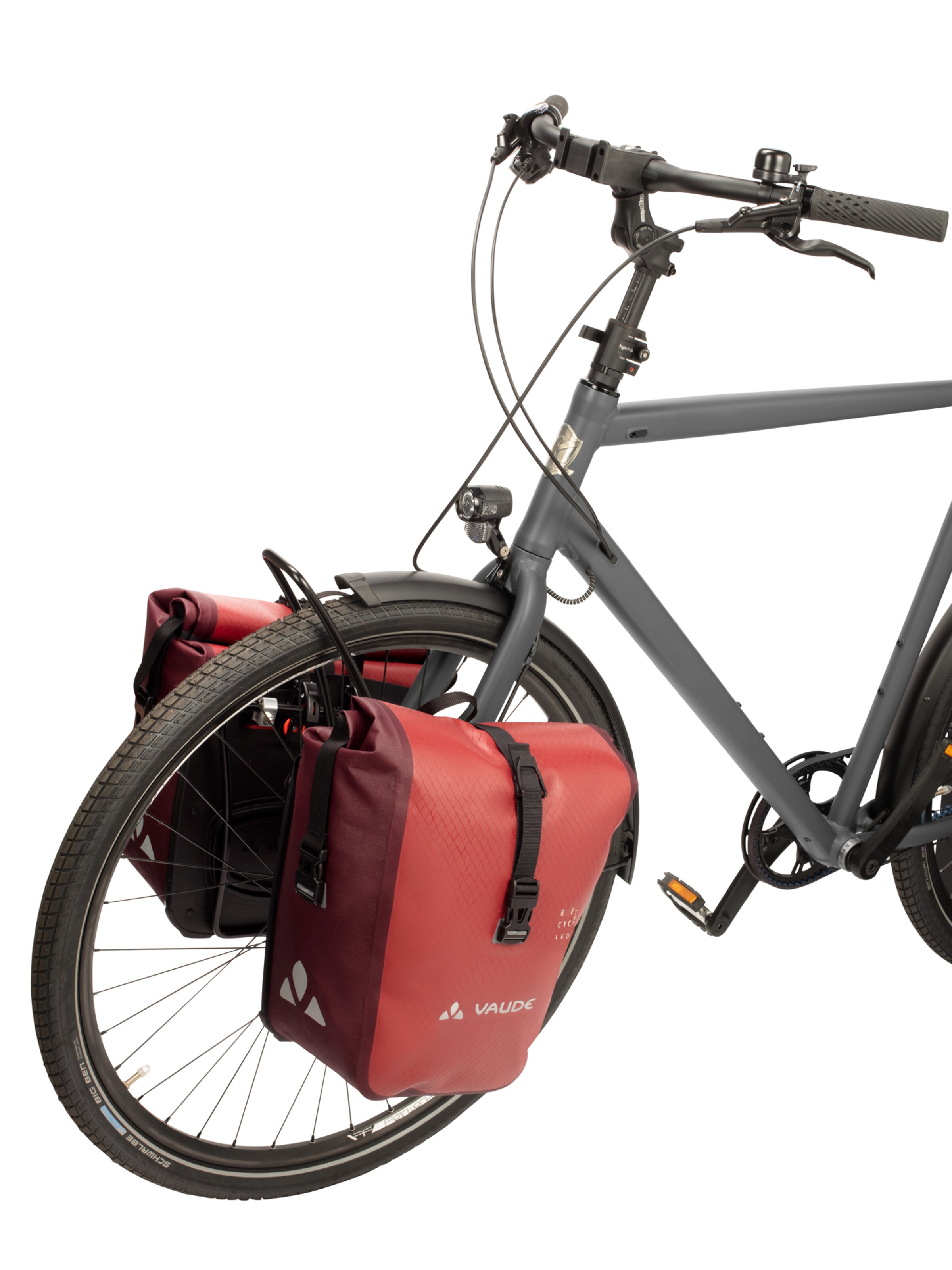 VAUDE Vorderradtaschen 'Aqua Front' in Rot
