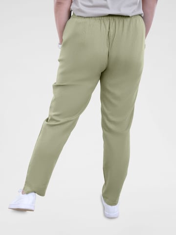 Navigazione Regular Modische Leinenhose Abby, atmungsaktiv in Grün