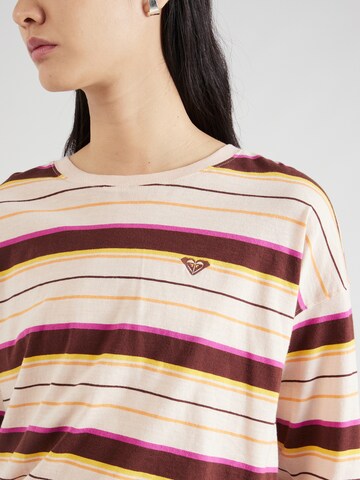 T-shirt 'TAKE A WALK' ROXY en beige