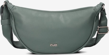 ZWEI Umhängetasche 'Mademoiselle' in Grün: Vorderseite