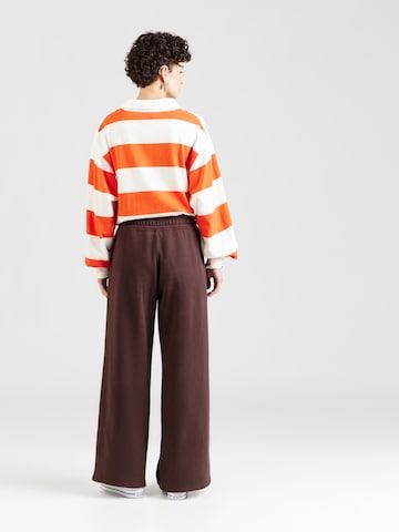 HOLLISTER Wide leg Broek in Bruin