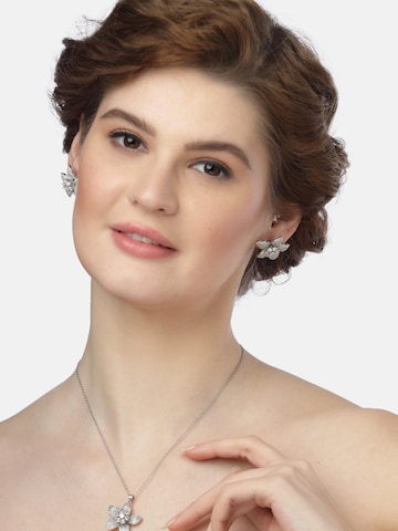 AVANT-GARDE PARIS - Conjunto de joyería 'Kristinaia' en plata