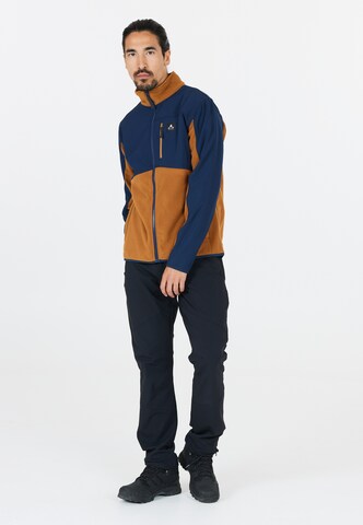 Whistler Funktionsfleecejacke 'Evo' in Braun
