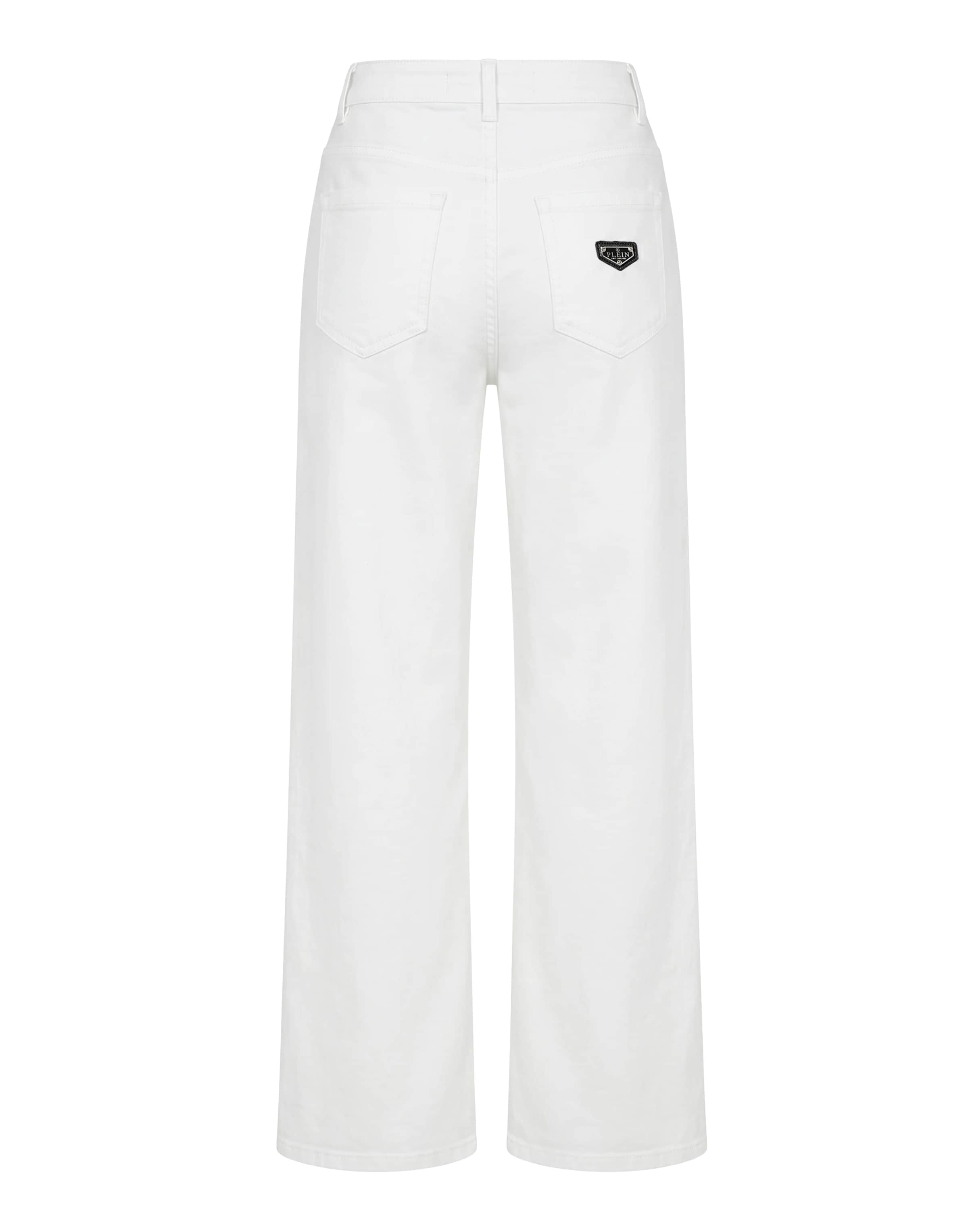 Philipp Plein Regular Jeans in White