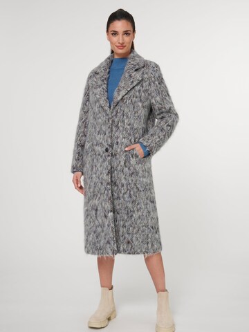 Manteau mi-saison MADELEINE en gris