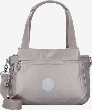 KIPLING - Mala de ombro 'Elysia' em bege: frente