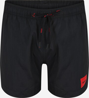 Shorts de bain 'DOMINICA' HUGO en noir : devant