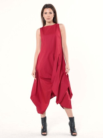 Robe Metamorphoza en rouge : devant