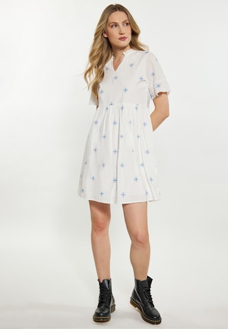 Robe d’été DreiMaster Vintage en blanc