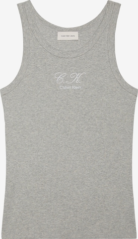 Haut Calvin Klein Jeans en gris : devant