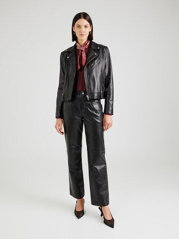 VILA ROUGE EDIT Regular Hose 'VILALA' in Schwarz