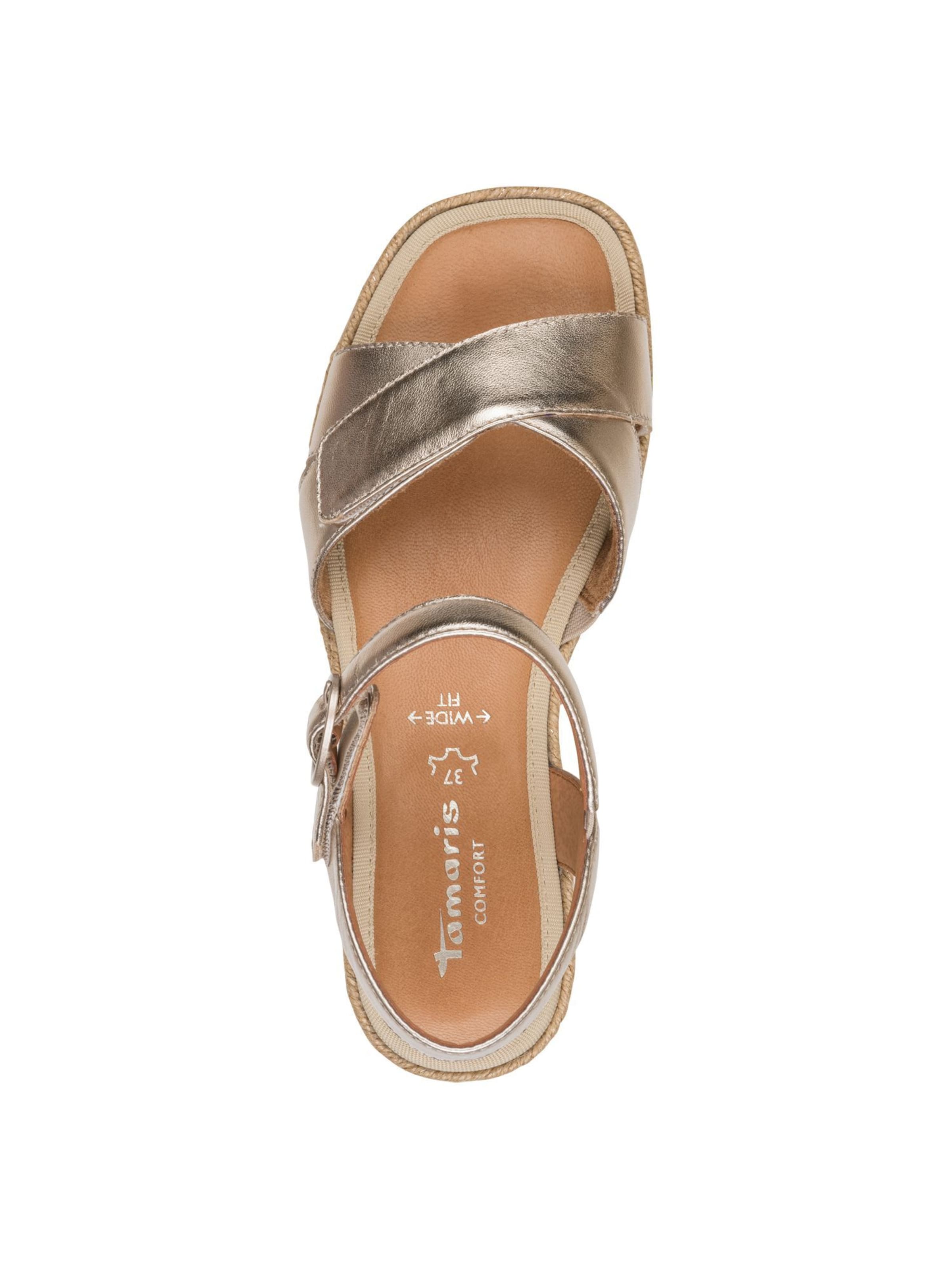 Sandales Tamaris en argent