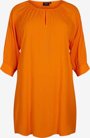 Zizzi Tunic 'Erose' in Orange: front