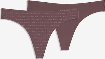 PUMA - Tanga em castanho: frente