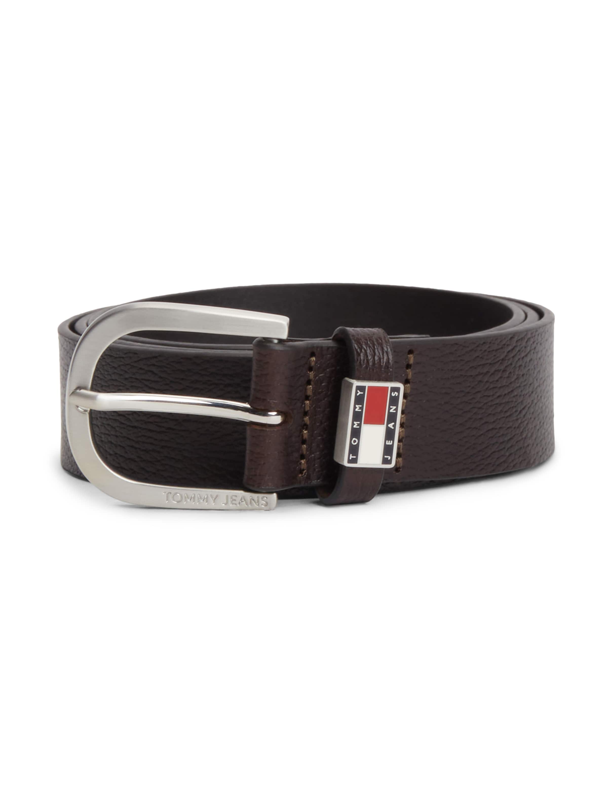 Tommy Jeans Belt 'RYAN' in Brown: front