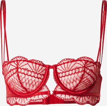 ETAMBalkonet Grudnjak 'ROSACE - N*9' - crvena boja: prednji dio