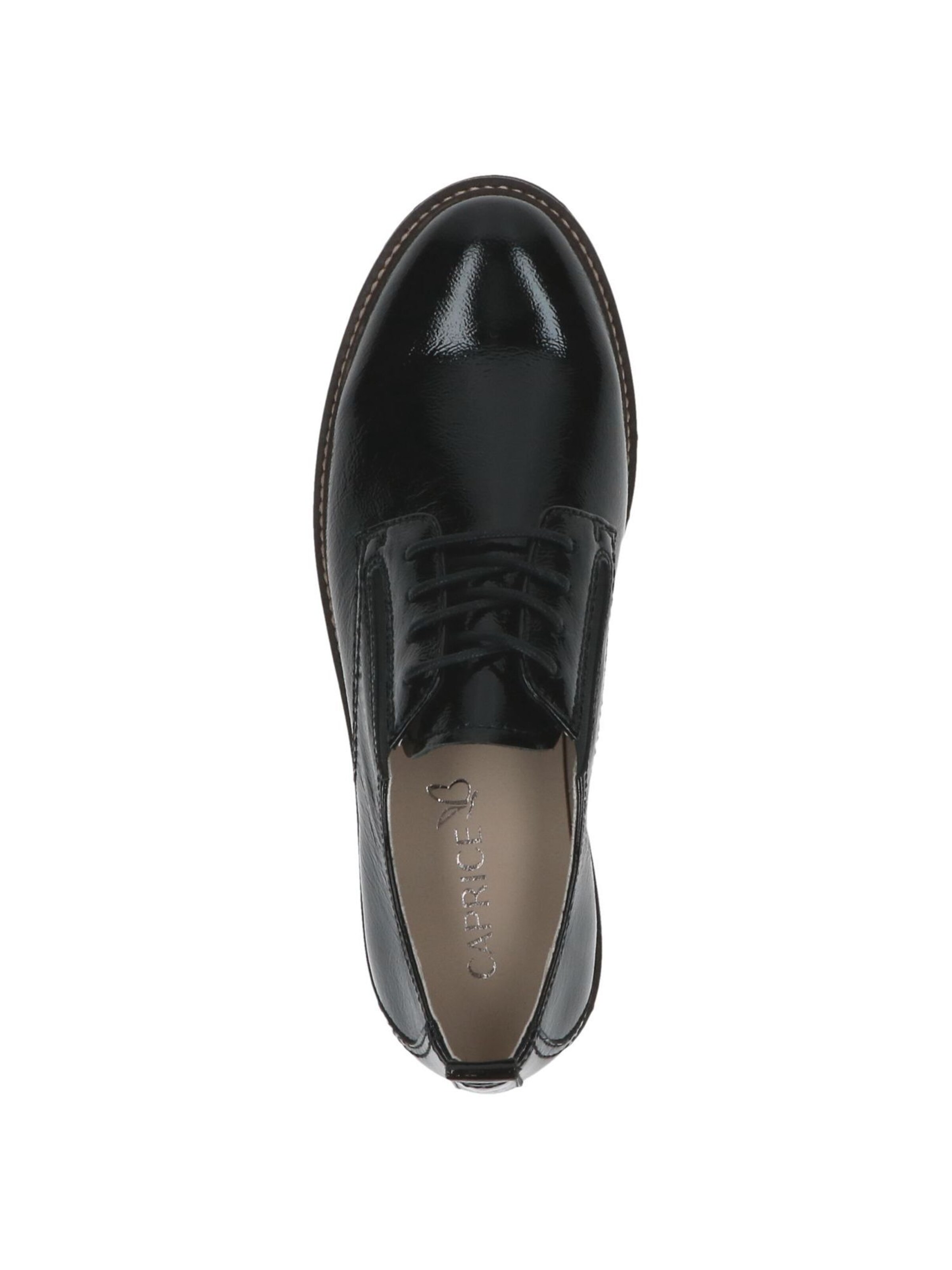 Chaussure à lacets CAPRICE en noir
