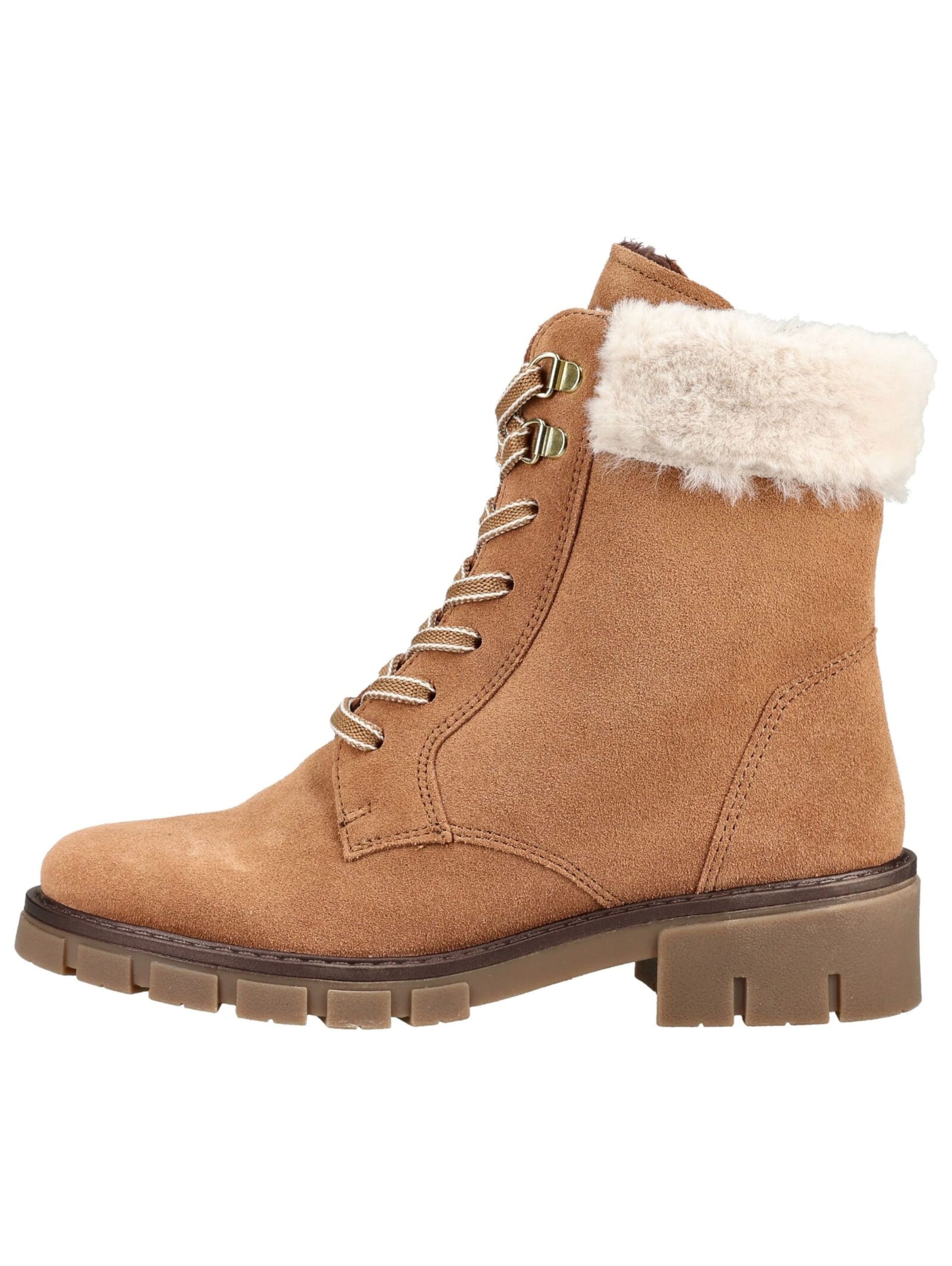 Stivaletto stringato di ARA in marrone: lato