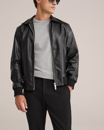 Effilé Pantalon chino WE Fashion en noir