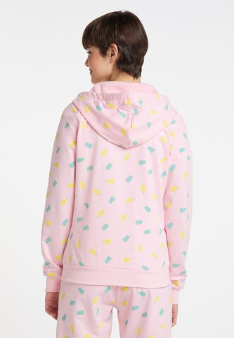 MYMO Zip-Up Hoodie 'Nolie' in Pink