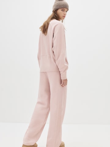Wide leg Pantaloni di Pull&Bear in rosa