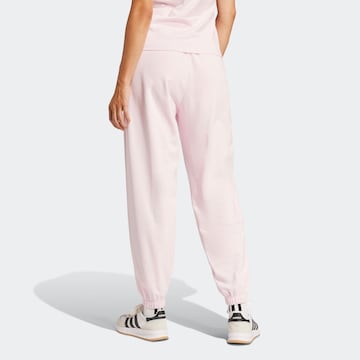 ADIDAS SPORTSWEAR Tapered Sporthose 'Essentials' in Pink