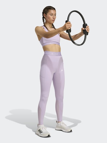 Skinny Pantalon de sport 'Stash' ADIDAS PERFORMANCE en violet