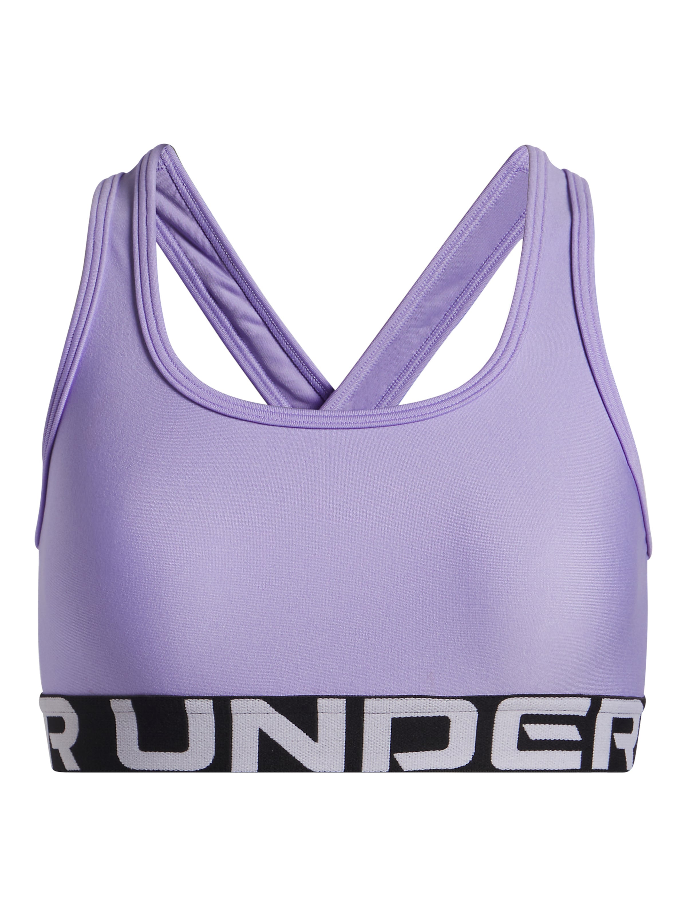 UNDER ARMOUR Bustier Sport bh in Lila: voorkant