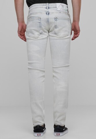 2Y Premium Slimfit Jeans in Blau