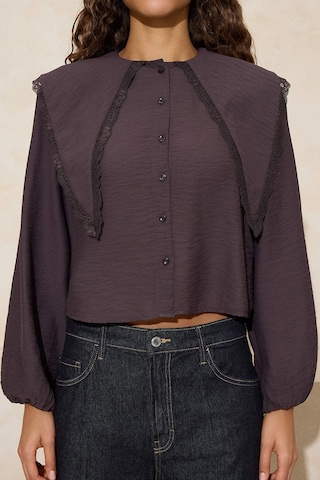Trendyol Bluza | rjava barva