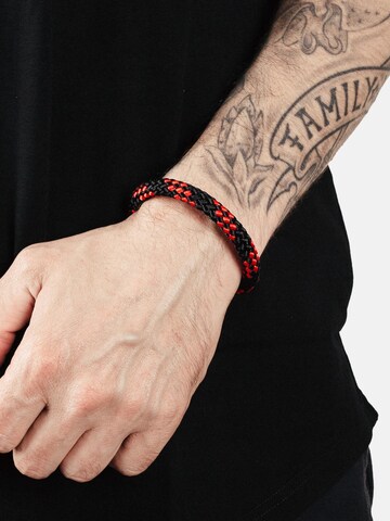 Akitsune Bracelet 'Portus' in Red: front